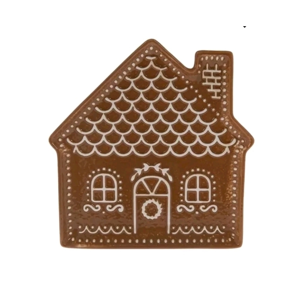 Gingerbread House Holiday Dinner Plate Set Of 4 Viral Sold Out